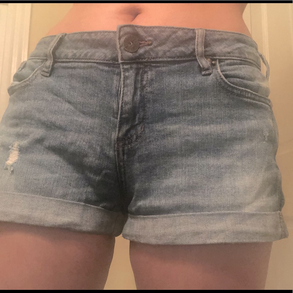 SOLD Bullhead Black Jean Short Shorts Size 9 Juniors
